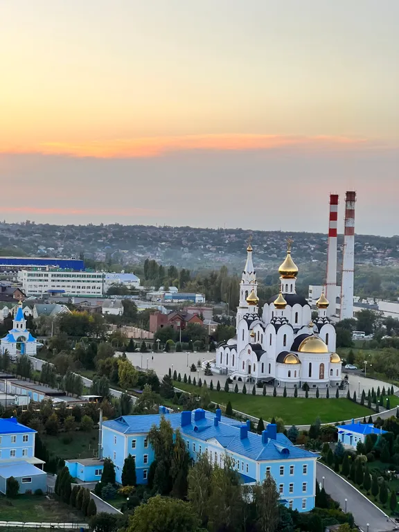 Квартира Квартира Уютная студия с видом на монастырь — Ростов-на-Дону