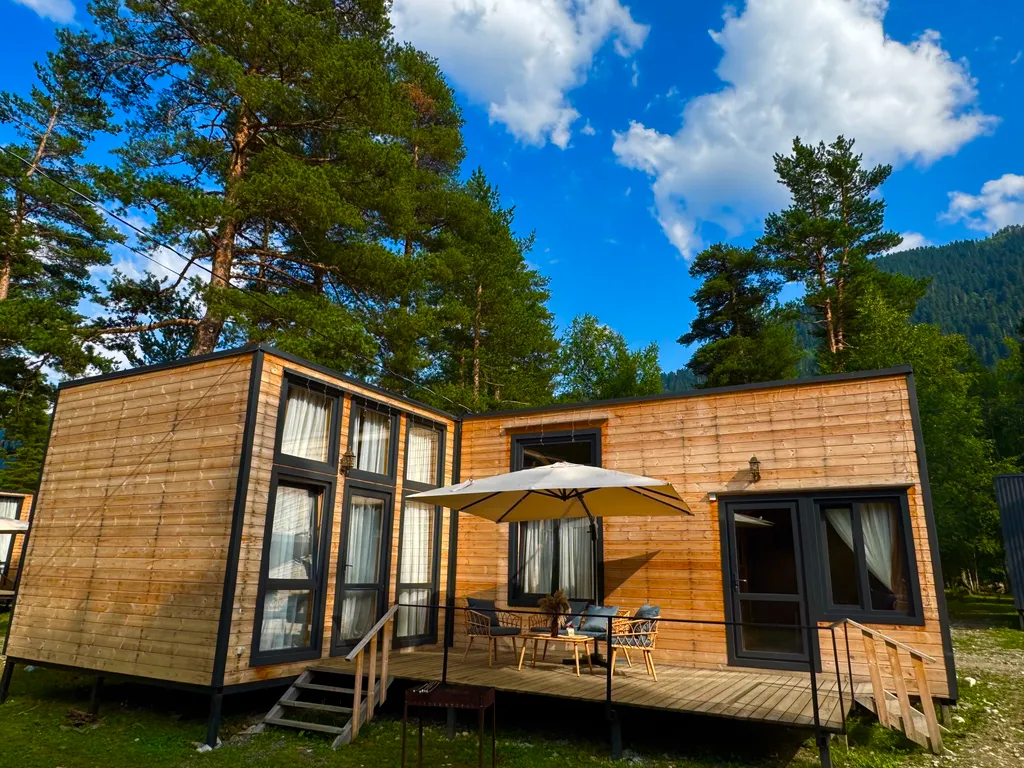 Коттедж 2-комнатный Дом — Архыз