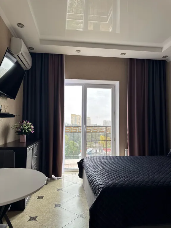 Квартира Квартира Уютная и комфортная студия с видом на море. ЖК Корона — Адлер