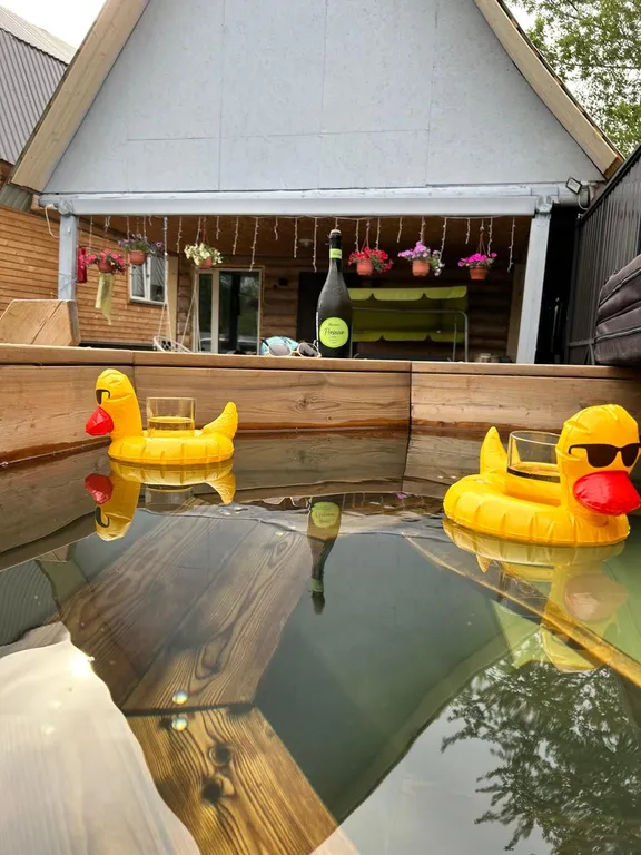 Уютный загopодный дoм с настоящей русской баней