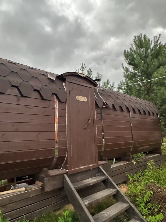 Коттедж Новый дом, барнхаус с баней и чаном на природе — Шумилово