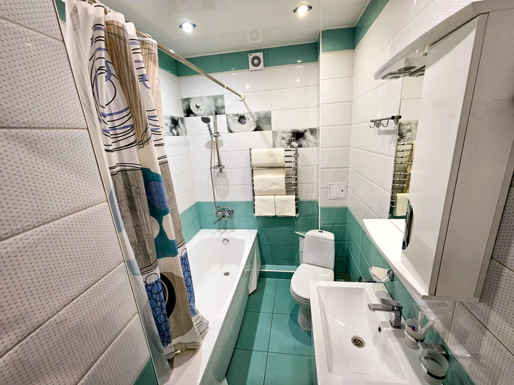 Уютная квартира в новостройке в 400 метрах от вокзала