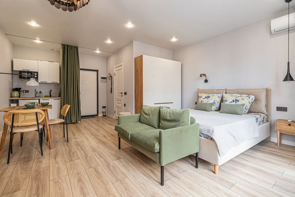 Квартира Квартира Люкс студия в ЖК Самолёт, транзит на Крым — Краснодар