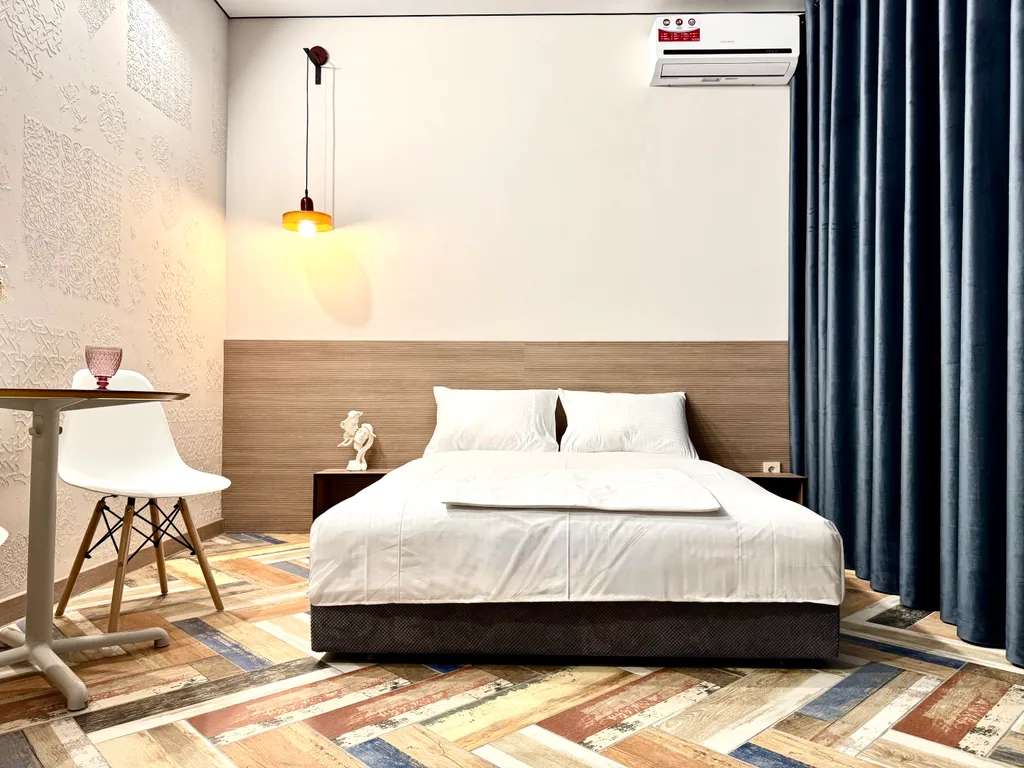 Студия с кухней для 3х гостей