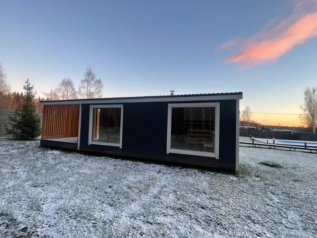 Коттедж A Frame Палисандр с панорамным видом в лес, чаном и мангальной зоной — Черленково