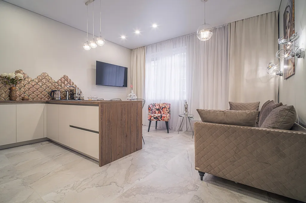 Новый апартамент Сказка, центр туризма, остров Канта