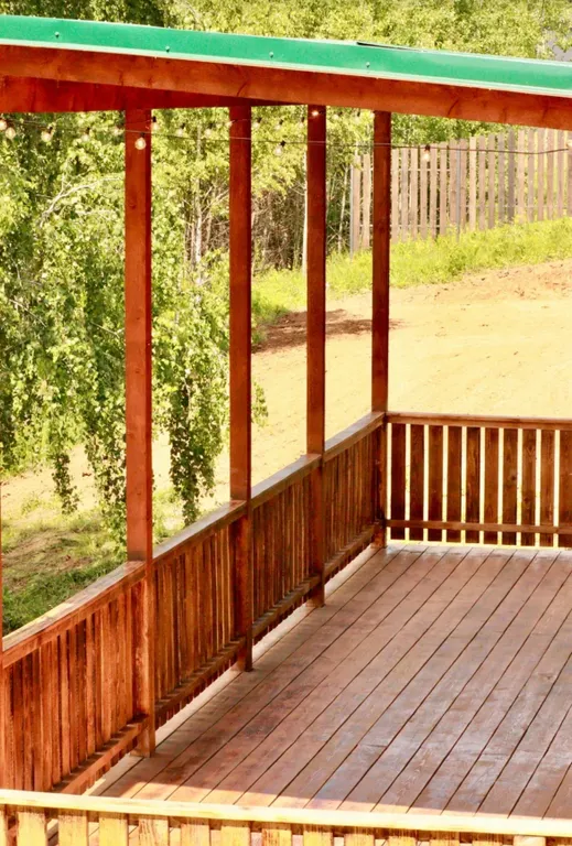 Коттедж Уютный гостевой дом с террасой на берегу озера — Кашира