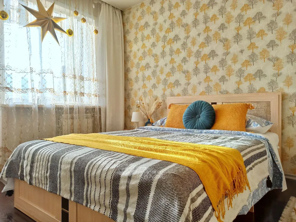 1-к квартира до 6 гостей около рынка Новый