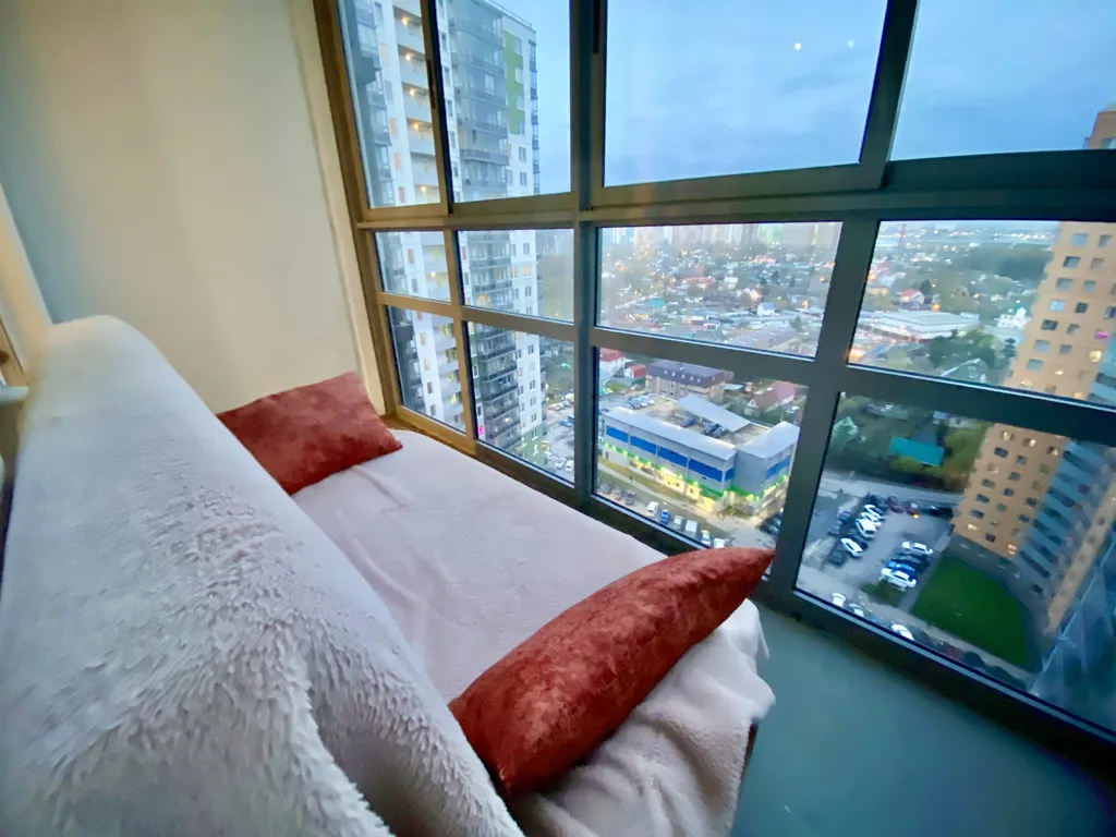 Евро-двушка у метро Девяткино для командировок и семейных