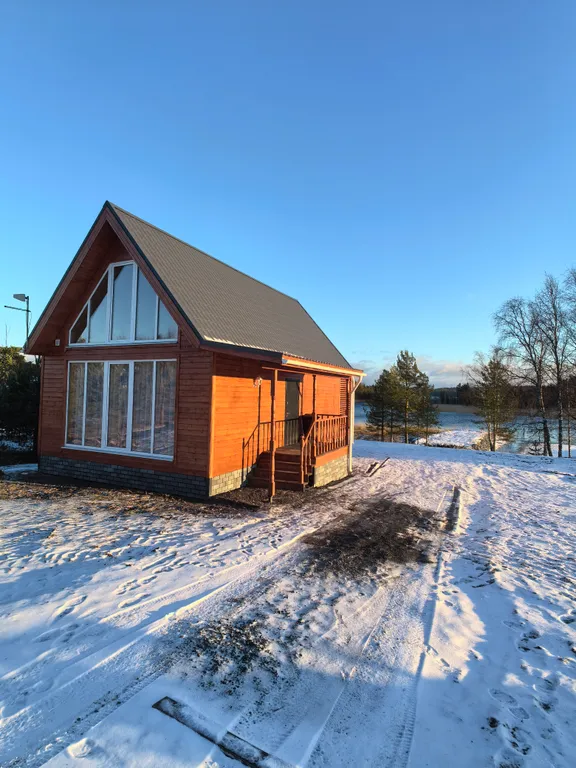 Дом на берегу Ладоги с песчаным пляжем, баня с купелью