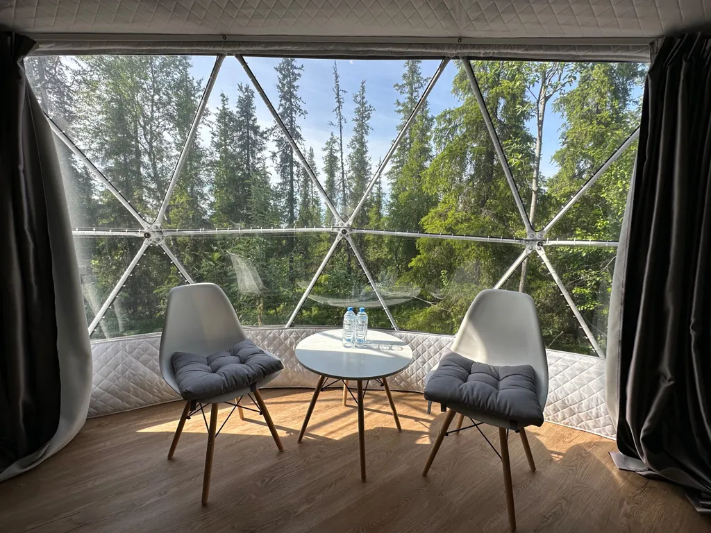 Купольный эко-шатёр