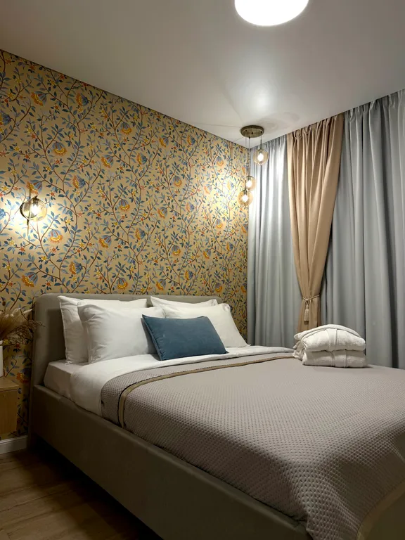 Семейная квартира с дизайнерским ремонтом и прекрасным видом из окон