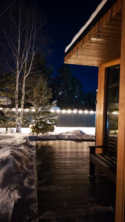 Уютный дом с баней и террасой