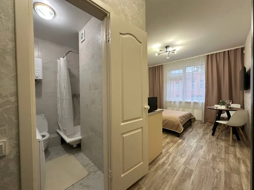 Уютная студия с новым ремонтом