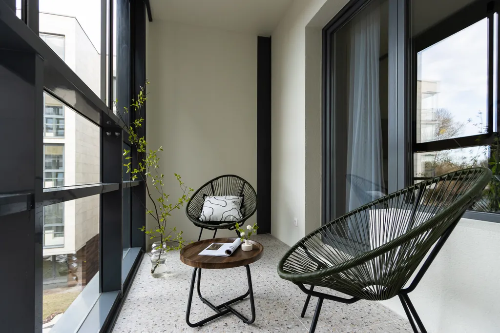 Однокомнатная квартира в лесу