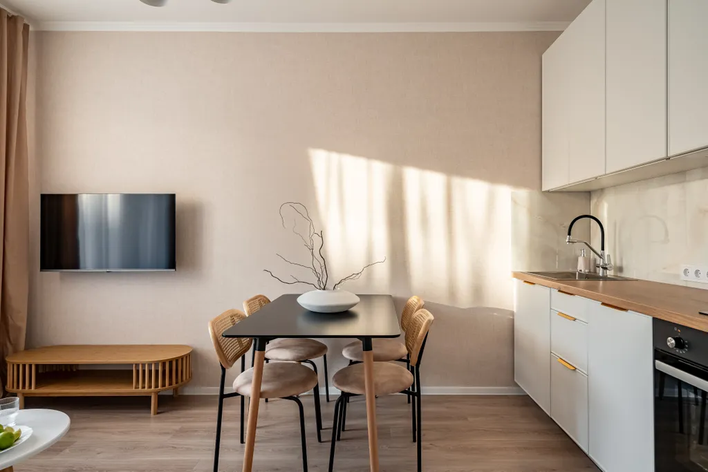 Квартира Квартира Евро-двушка Лаймовый щербет — Шушары