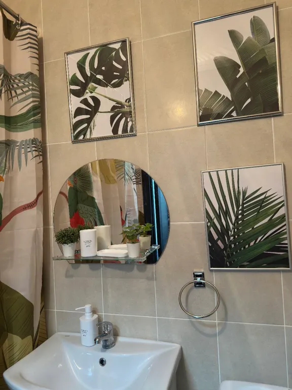 Квартира Квартира Уютная и стильная светлая новая студия на ул. Тихая — Бугры