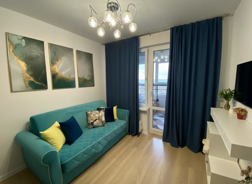 Квартира Однушка с видом на море — аренда посуточно в Новороссийск