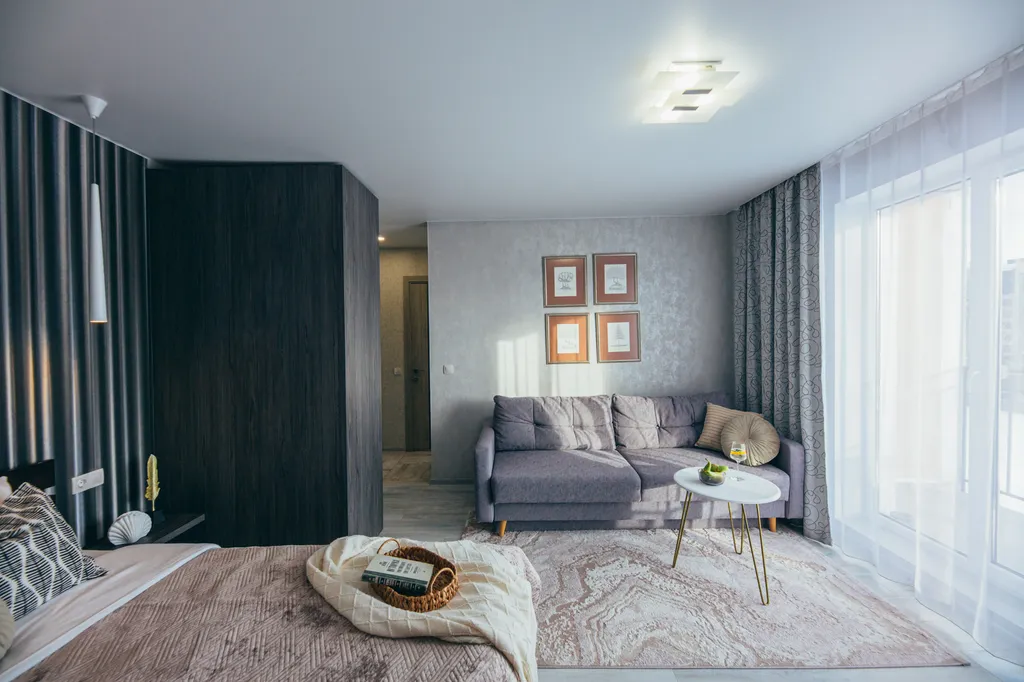 Квартира Апартаменты у парка с балконом, 10 мин до моря — аренда посуточно в Зеленоградск