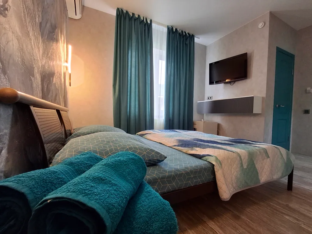 Квартира Улучшенный двухместный номер с двуспальной кроватью 1, 6, 10, 14 — аренда посуточно в Береговое (Феодосия)