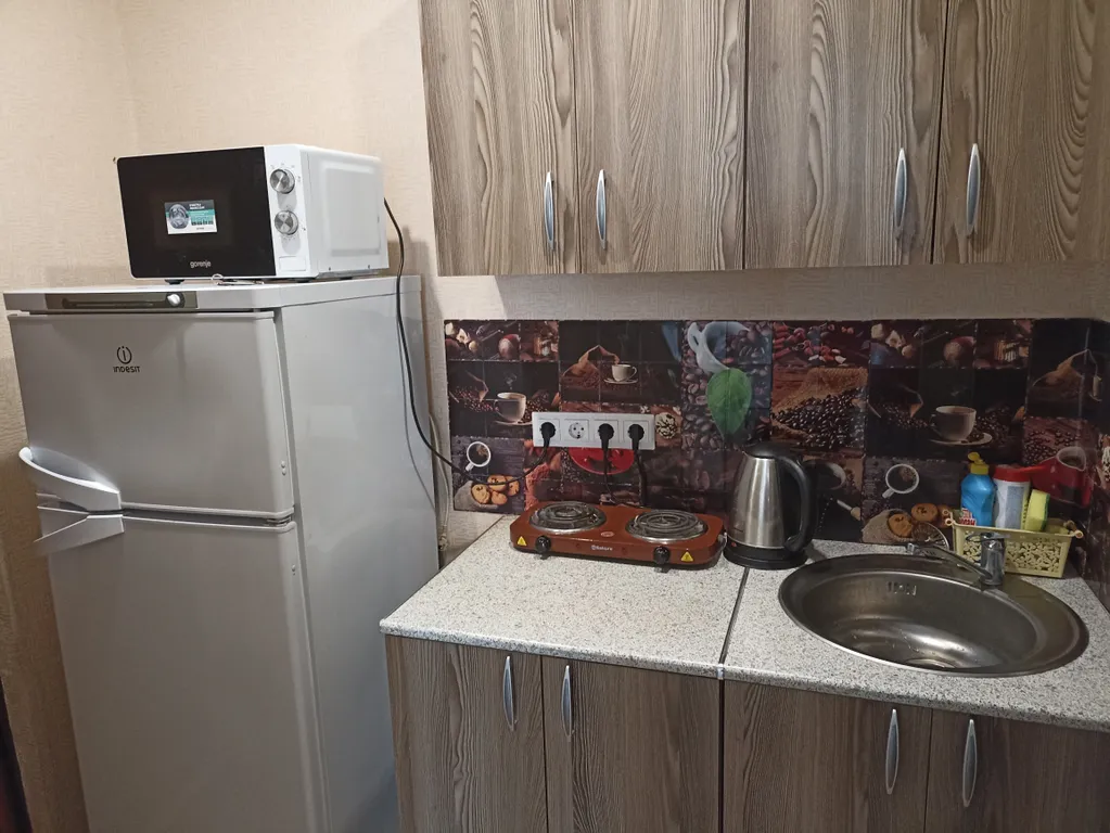 Квартира рядом с вокзалом с двумя спальными местами