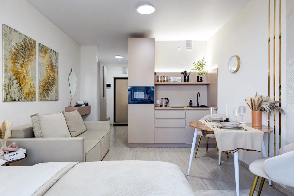 Комфортная светлая квартира