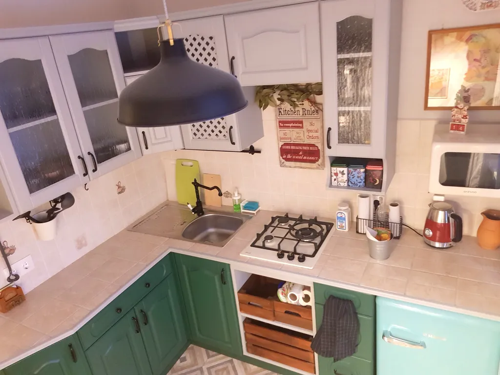 Квартира Уютная квартира на Малой Охте близко к центру — Санкт-Петербург