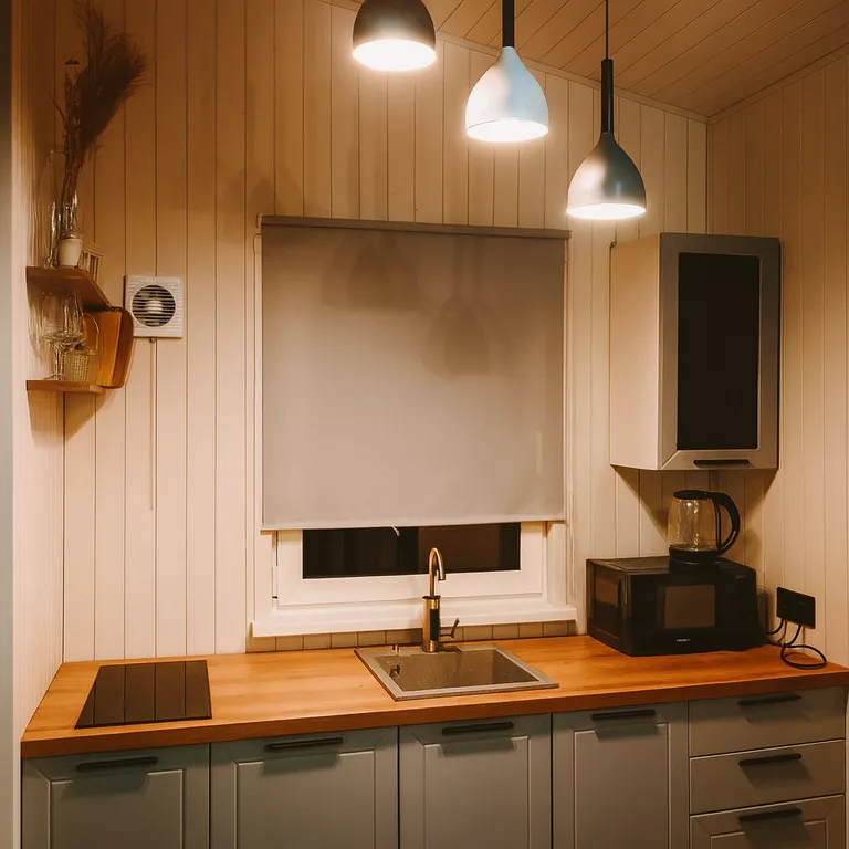 Коттедж Уютный трёхкомнатный домик в лесу с баней — Алексино