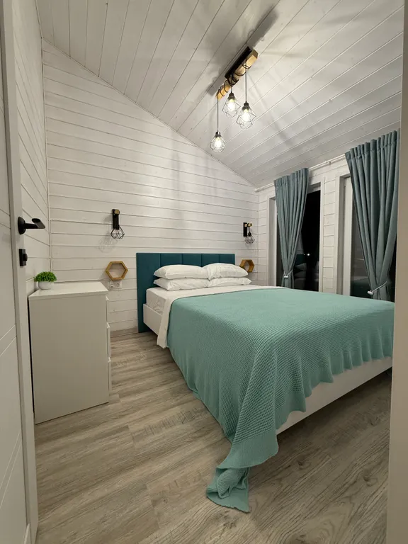 Дом с баней на Рузском водохранилище