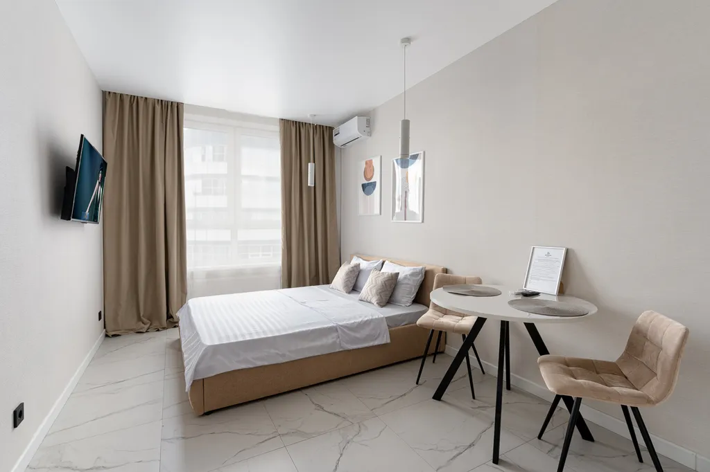 Уютная студия в ЖК Смайл