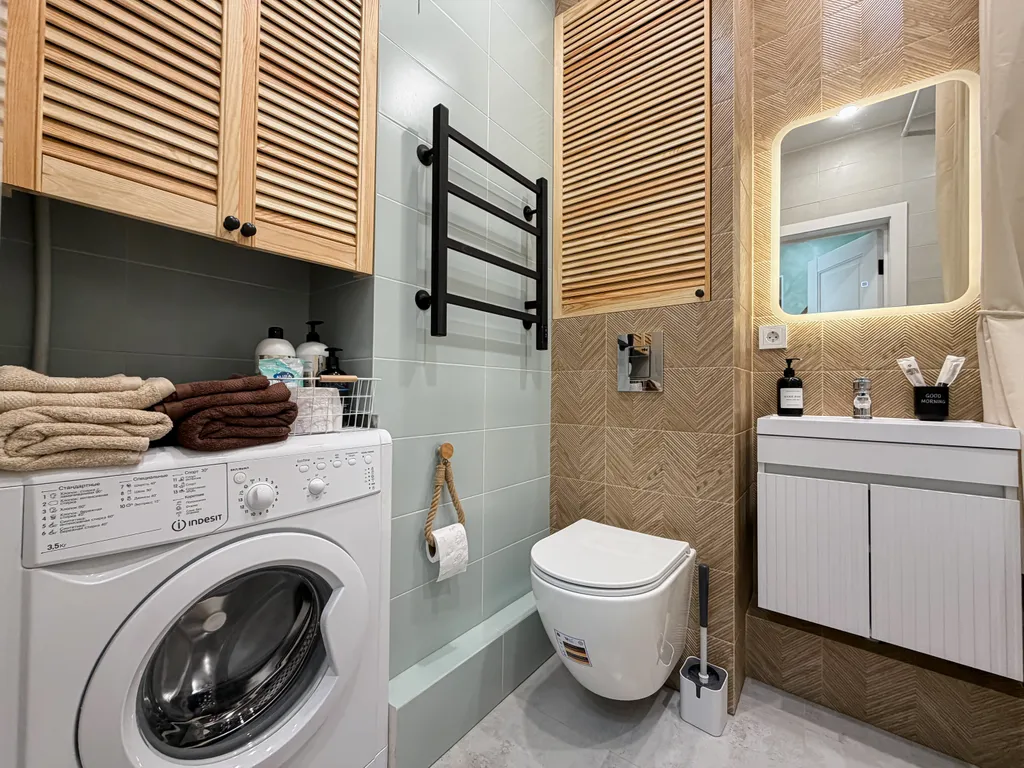 Зеленая квартира на Уральской в ЖК Дубки