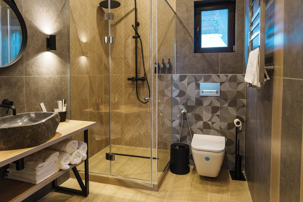 ШАЛЕ №4(1-ЭТАЖ) 70 м² до 5 мест