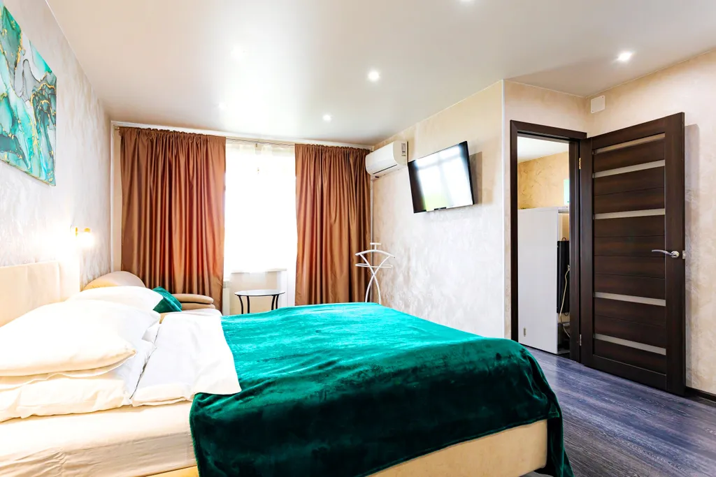 Уютная квартира с балконом и велотренажером