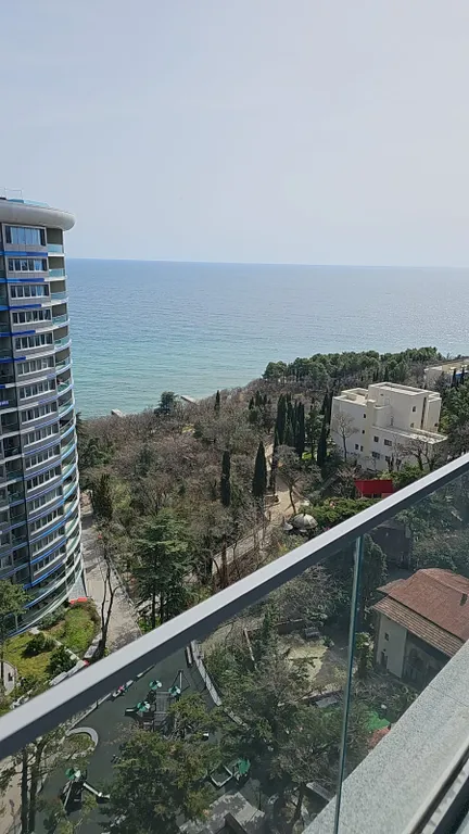 Уютная студия в ЖК Парк Хаус с видом на море