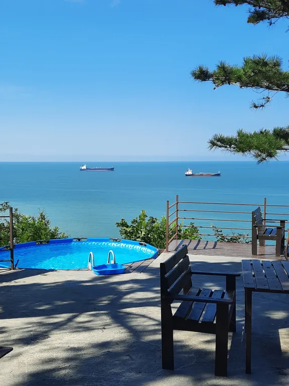 Коттедж Коттедж с видом на море в сосновом лесу — Гизель-Дере