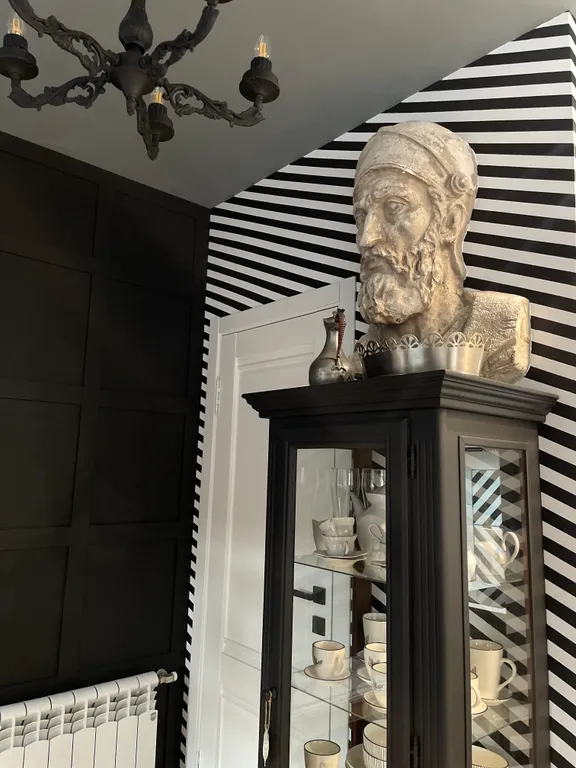 Двухуровневые апартаменты 33/3 house с камином и мангалом