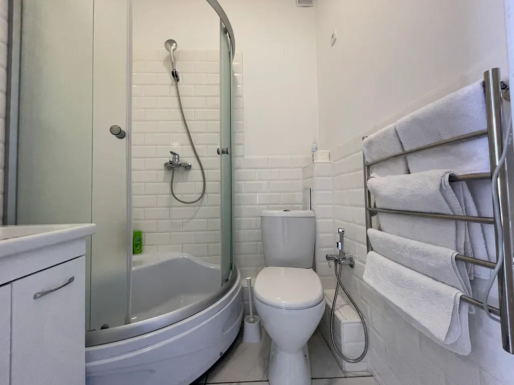 Уютная квартира в центре города, с видом на город