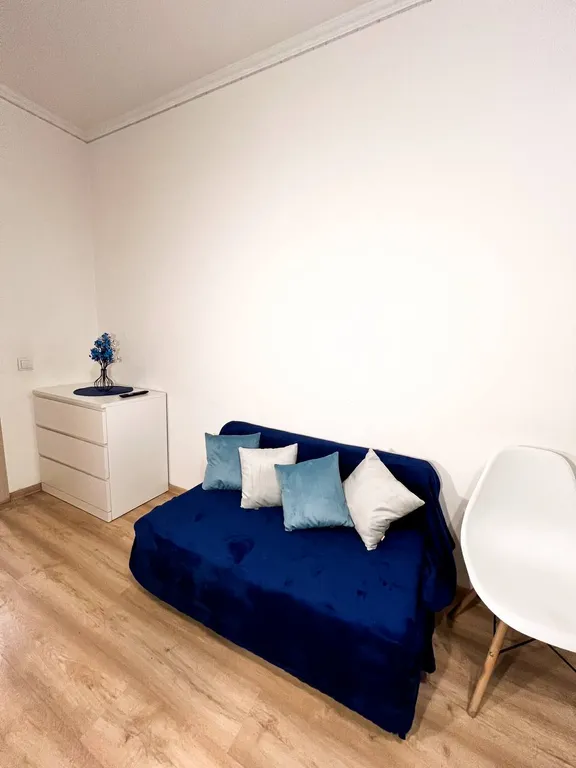 Квартира в синих тонах в девяткино