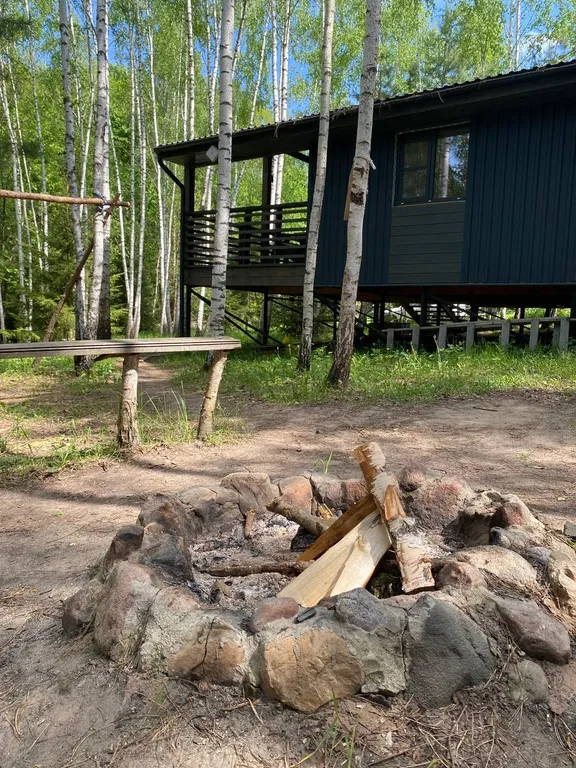 Уютный дом в лесу