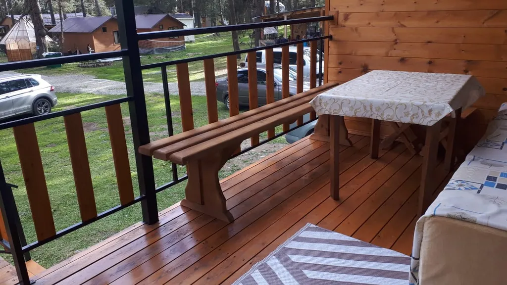 Коттедж Домик-усадьба с панорамным видом на лес и горы — Архыз