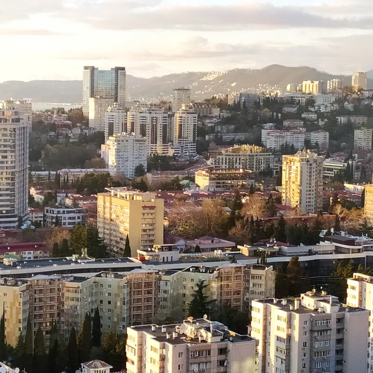 Квартира Дизайнерская квартира в центре, с видом на море — Сочи