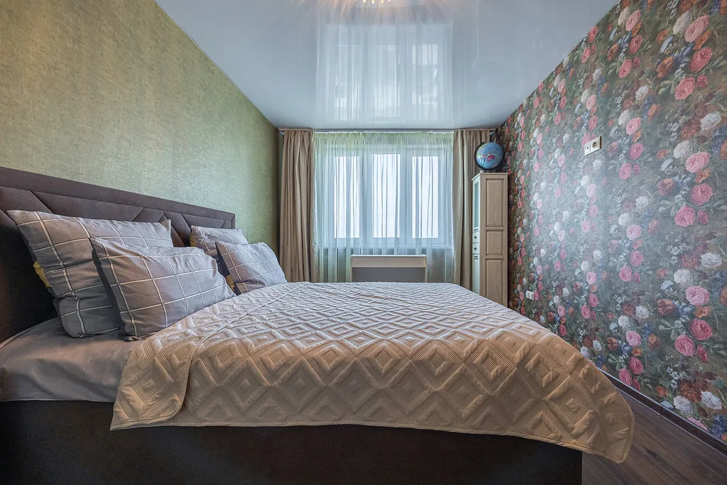 Трёхкомнатная квартира у аквапарка