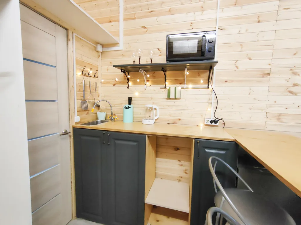 Глэмпинг в центре Моря