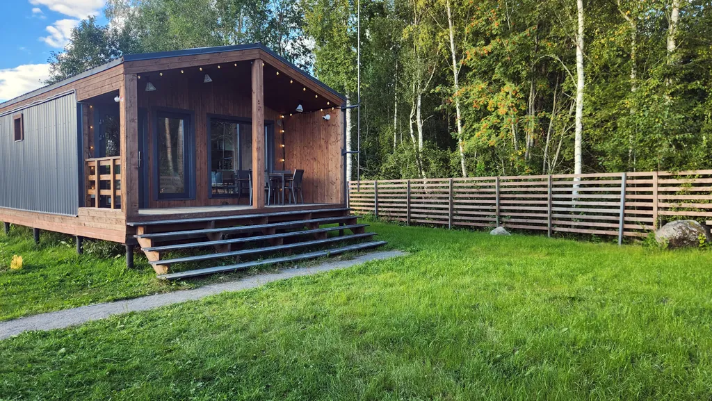 Дом с 2 спальнями и баней рядом с Коробицыно