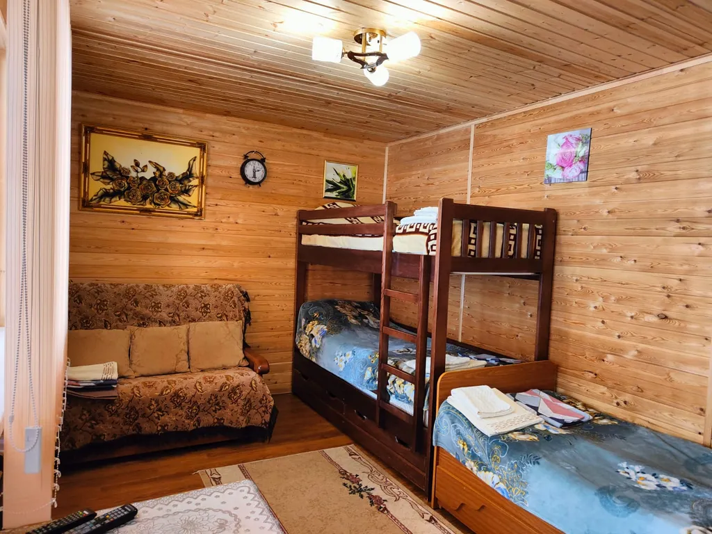 Трёхместный домик в Архызе