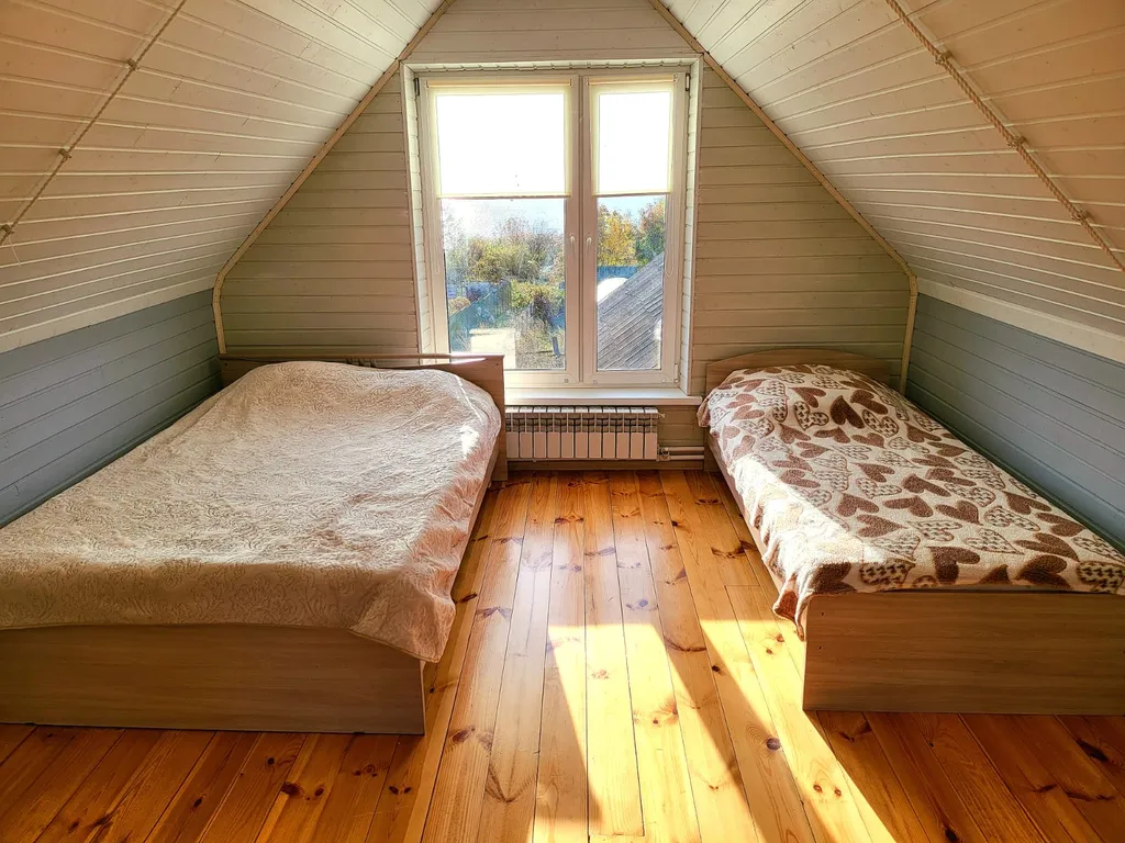 Дом с Русской баней возле Псковского озера