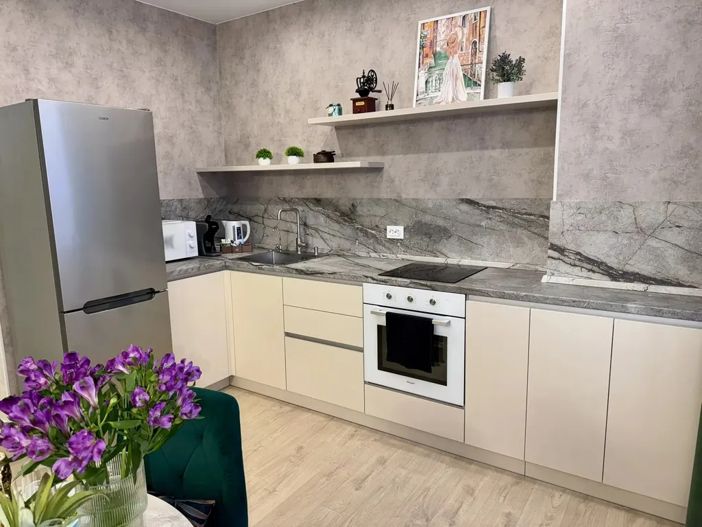 Новая квартира в центре города с дизайнерским ремонтом