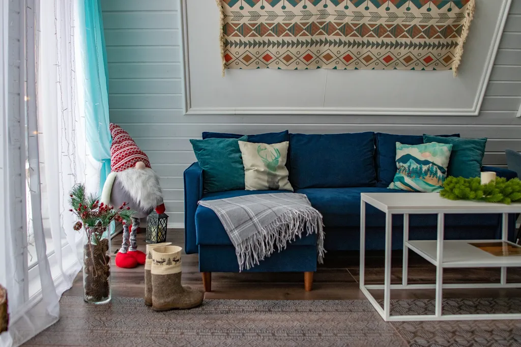 Дизайнерский коттедж Зима