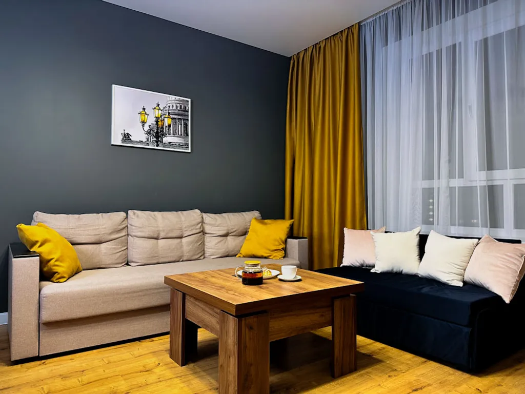 Апартаменты с дизайнерским ремонтом