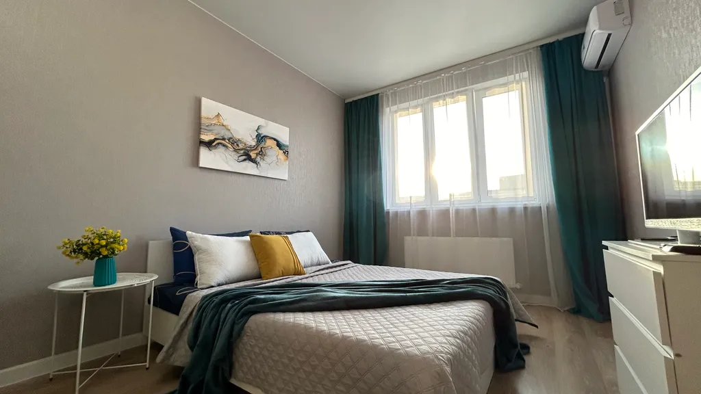 Просторная евродвушка рядом с ТЦ Мега